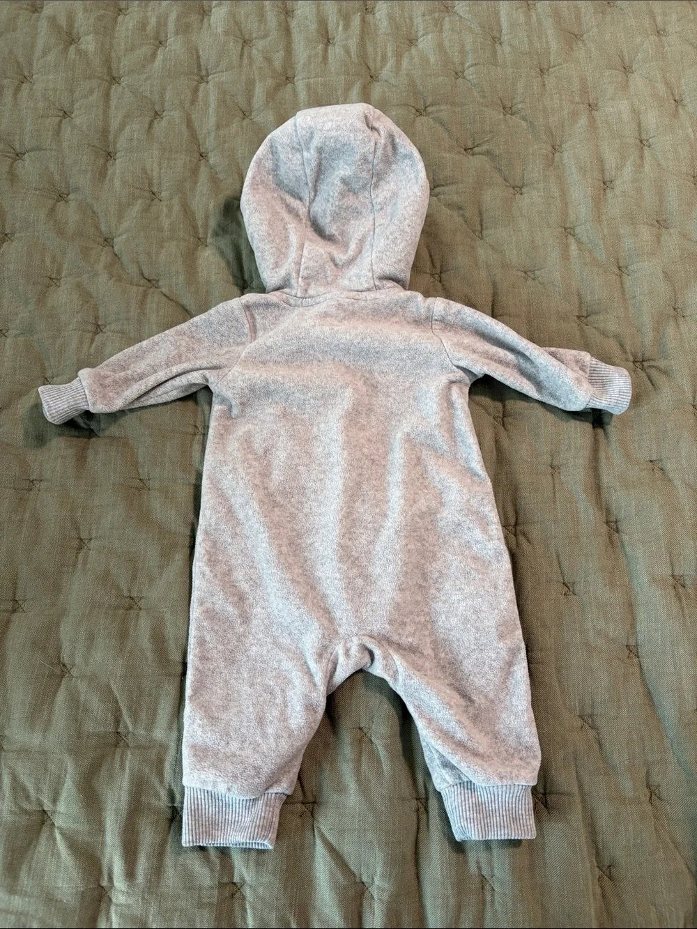 Baby Onesie - Hooded - 0-3 months.